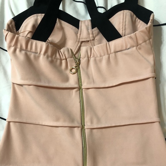 Pink and Black Bodycon Dress size Small - Picture 4 of 6
